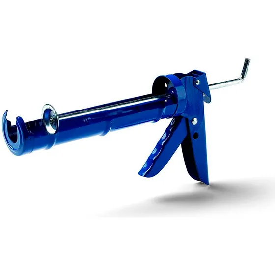 Schuller YES Fugepistol, blå stål til 310 ml fugepatron