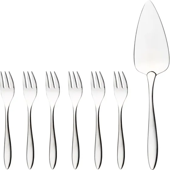 Hardanger Bestikk Maria kagesæt 7 dele