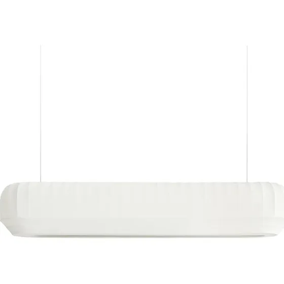 Northern Tradition lineær LED-hængelampe 120 cm - Hvid