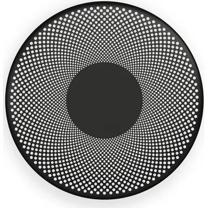 Northern Glint LED-vglampe 25 cm, Sort