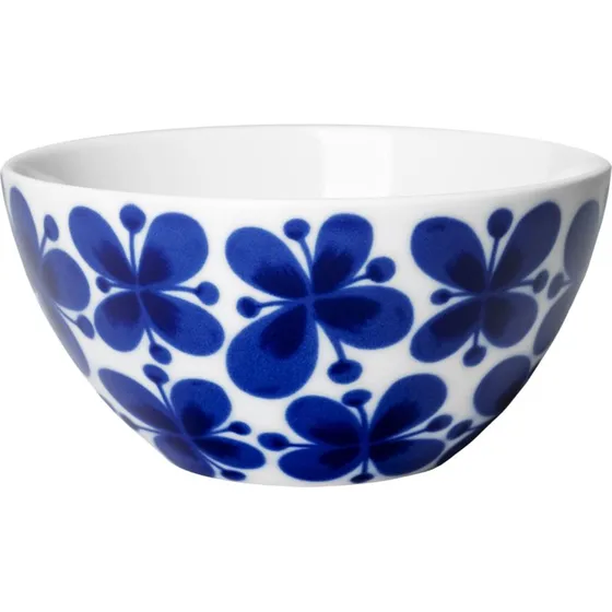Rörstrand Mon Amie skål 10 cm, koboltblåt blomstermønster