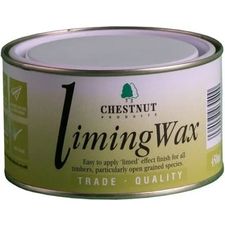 Chestnut Liming Wax 225 ml – Hvid kalkvoks til åbent træ