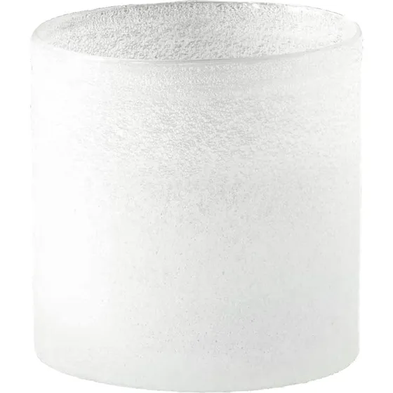 Tell Me More Frost fyrfadsstage M, hvid