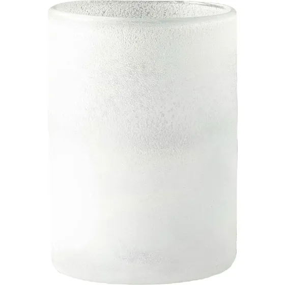 Tell Me More Frost fyrfadsstage L, hvid