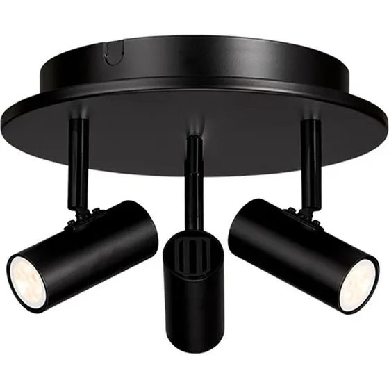 Belid Cato Triospot loftlampe 3-spot mat sort