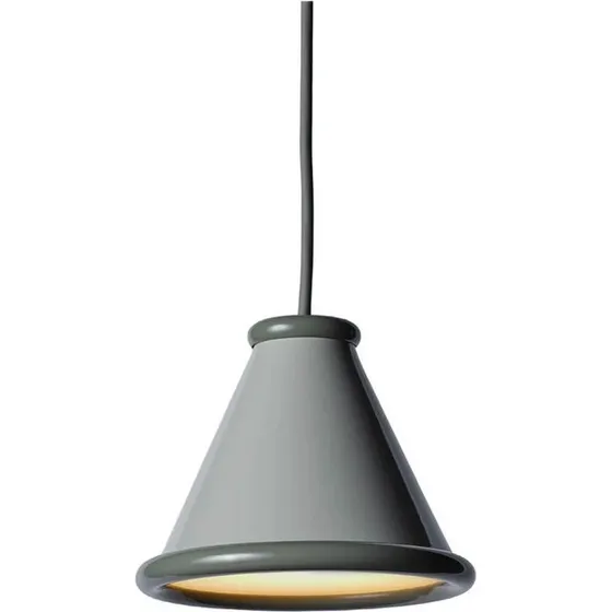 Belid Belle pendel Ø15 cm Pebble Grey/Moss Grey