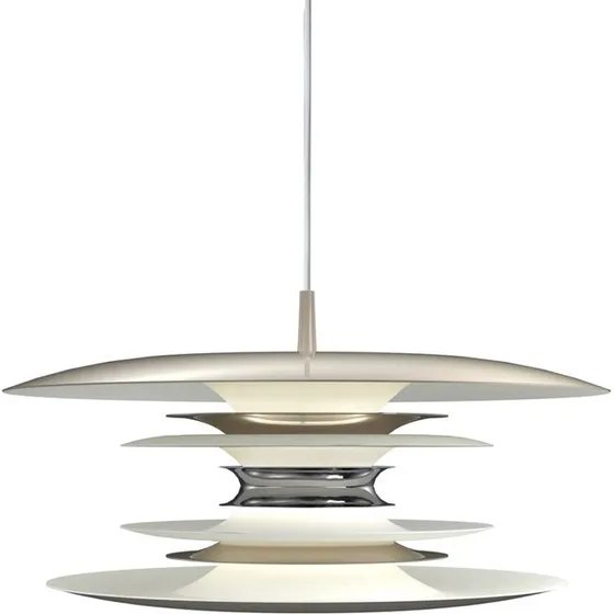 Belid Diablo pendellampe Ø50 cm soft greige, metal, E27