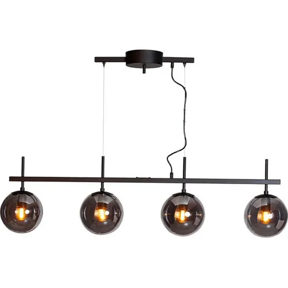 By Rydns Boyle Pendel 117 cm  Rggr glas/Mat sort