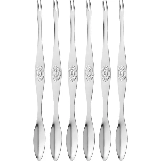 Dorre Skai skaldyrsgaffel 18,5 cm, rustfrit stl