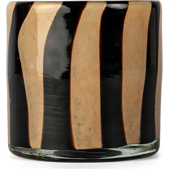 Byon Calore fyrfadsstage XS 10 cm, sort/beige