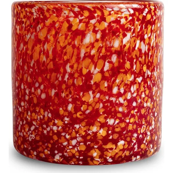 Byon Calore fyrfadsstage M 15 cm, rd/orange