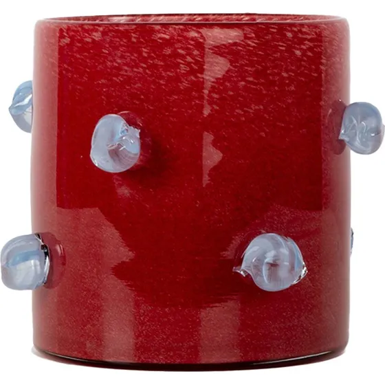 Byon Arlo fyrfadsstage 15 cm vinrd/lysebl