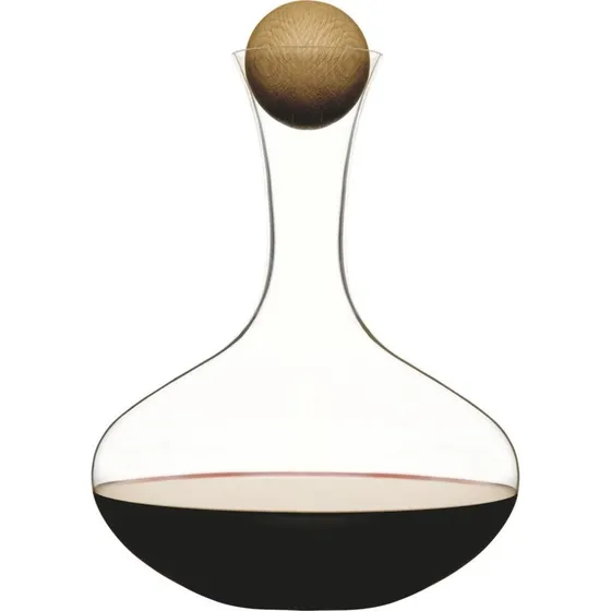 Sagaform Nature vinkaraffel 2 L med egeprop