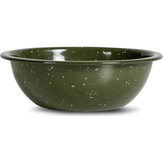 Sagaform Doris emaljeskål Ø16 cm, grøn