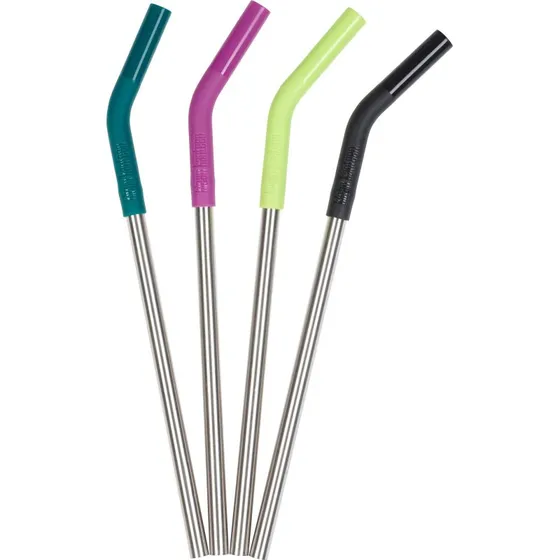 Klean Kanteen Rustfrit Stål Sugerør 4-pak – Multi