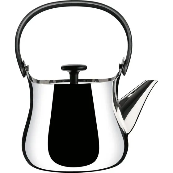 Alessi Cha Tekande/Elkedel 90 cl, Rustfrit stl - Sort