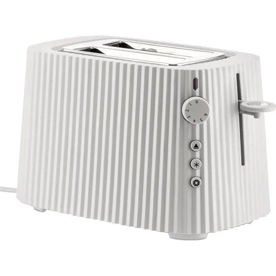 Alessi Pliss brdrister, 2 skiver, hvid (850 W)