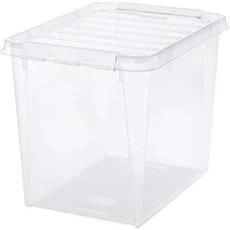 Orthex SmartStore Classic 52L opbevaringskasse, klar m/ låg