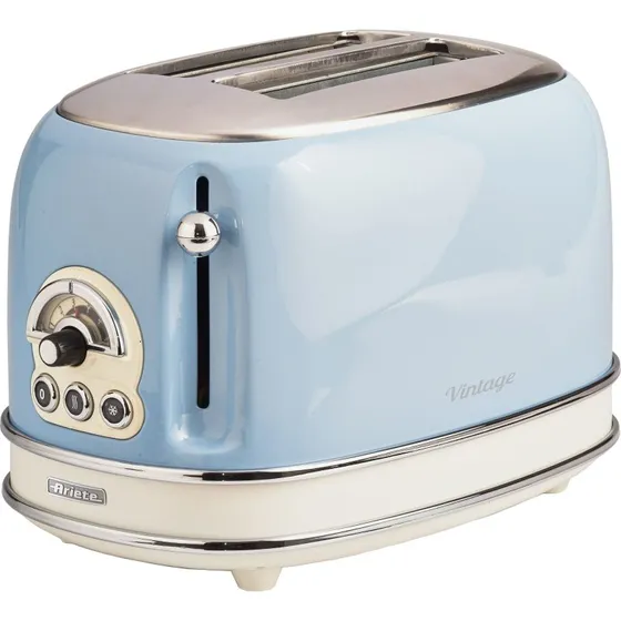 Ariete 155 Céleste Toaster - blå, 2 skiver (810 W)