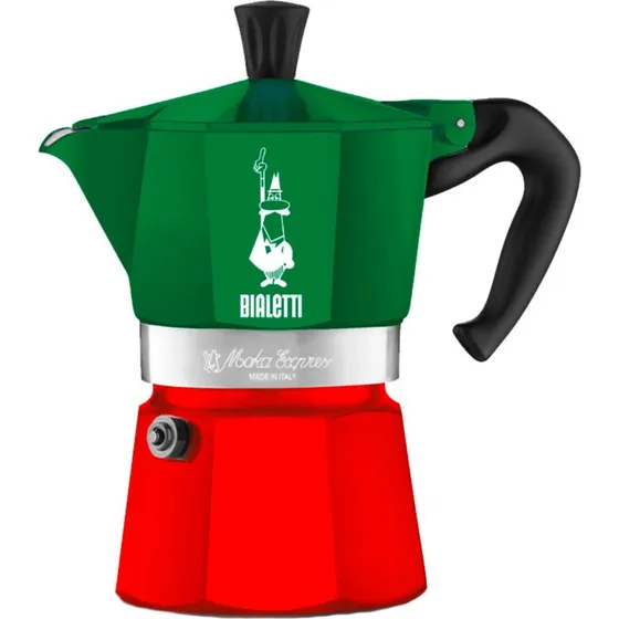 Bialetti Moka Express Italia 3 kopper (130 ml)