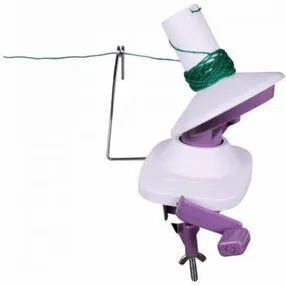 KnitPro Krydsnøgleapparat til garn, blå/hvid