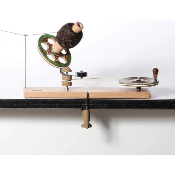 KnitPro Signature Krydsnøgleapparat Bordmodel - Birk/Natur