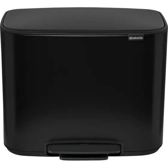 Brabantia Bo pedalspand 11+23 L mat sort