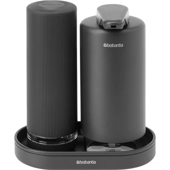 Brabantia SinkStyle sbe- & opvaskemiddeldispenser, Mineral Infinite Grey