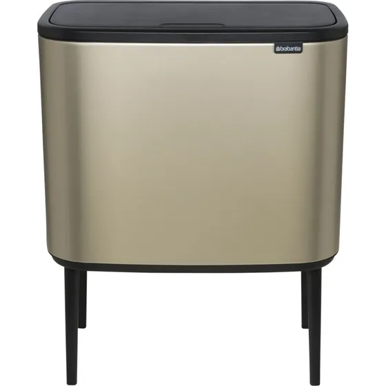 Brabantia Bo Touch Affaldsspand 11+23 L Champagne