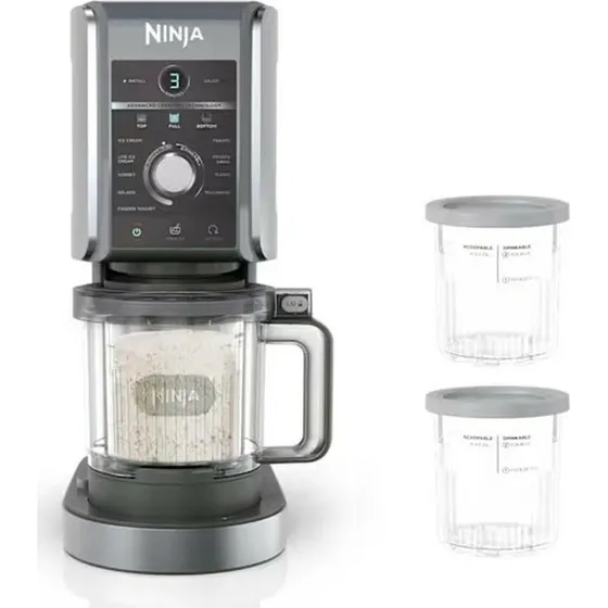 Ninja Creami Deluxe NC502EU - Sort/Slv