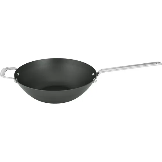 Scanpan Black Iron wokpande 30 cm, sort