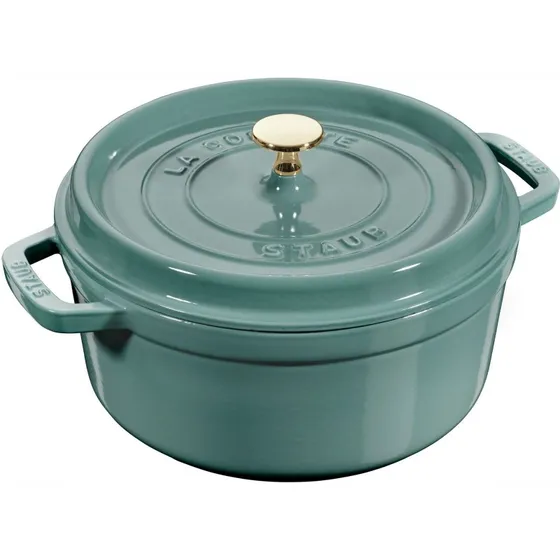 Staub La Cocotte støbejernsgryde 24 cm (3,8 L) – eukalyptus