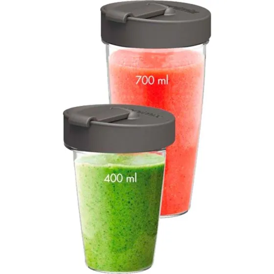 Magimix To-go bgerst til blender 400/700 ml (2 stk)