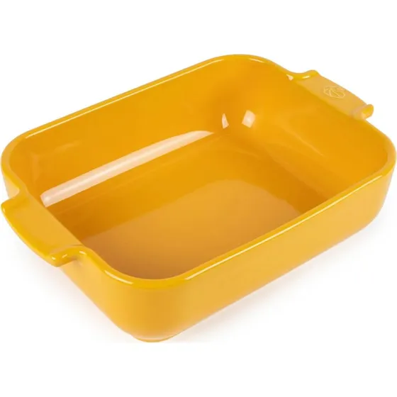 Peugeot Appolia rektangulrt ovnfad 16x25 cm safrangul