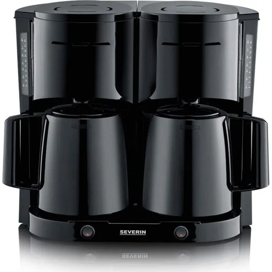 Severin KA9315 dobbelt termosbrygger 2x1000W sort