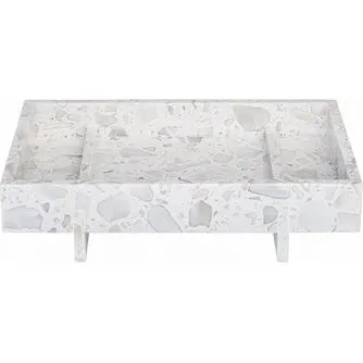 blomus Abento marmor bakke 18x30 cm Nimbus Cloud