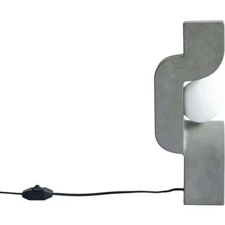 101 COPENHAGEN Sitting Man gulvlampe Mini, mørk grå 16x42,5 cm
