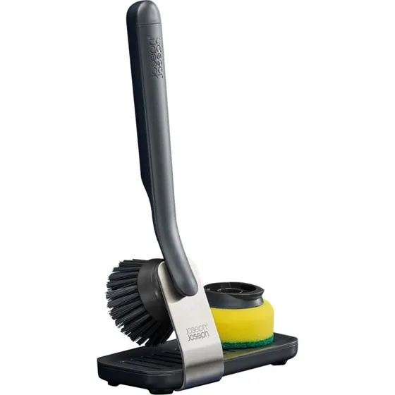 Joseph Joseph SinkTech opvaskebrste med stort rustfrit stlstativ, gr