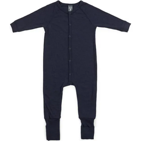 Smallstuff Merino Uld Drop-Needle Natdragt Navy