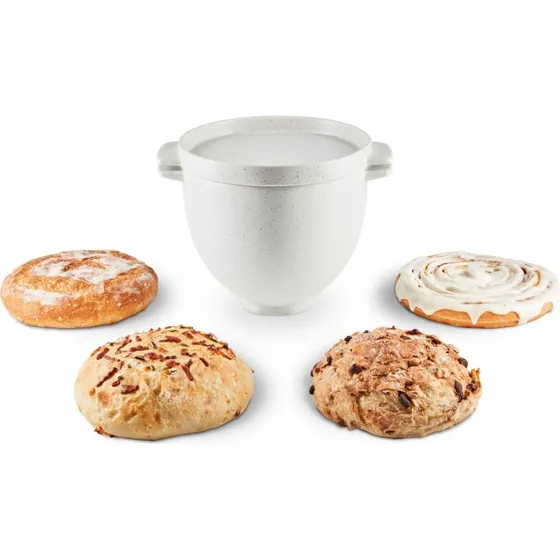 KitchenAid 5KSM2CB5BGS brødskål med låg 4,7 L grå