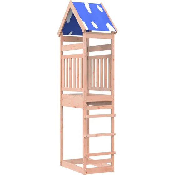 Legetrn i massiv Douglas 52,5x85x265 cm  Brun