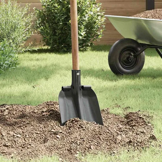 Skovlhoved 4 stk, pulverlakeret stl 33x21 cm