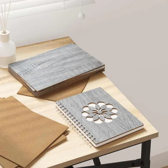 Dekorpaneler 12 stk - Gr Sonoma 21x30x0,3 cm