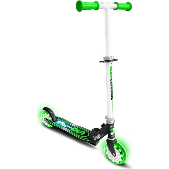 Skids Control foldbart lbehjul 2 hjul med grnt lys