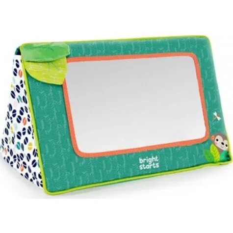 Bright Starts Safari babyspejl  stort babysikkert spejl
