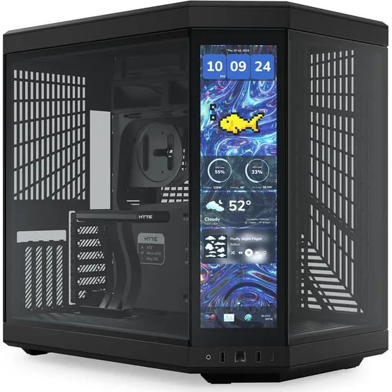 HYTE Y70 Touch Infinite Miditower 14,9'' Pitch Black