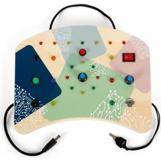 Small Foot Motorikbrt med LED-lys og knapper