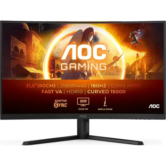 AOC CQ32G4VE 31,5" QHD 180Hz buet VA