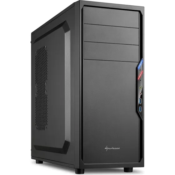 Sharkoon VS4-V USB 3.0 Mid Tower kabinet - Sort