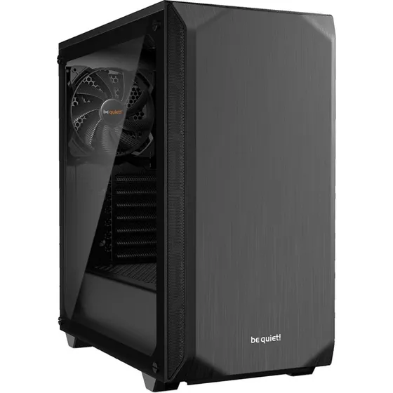 be quiet! Pure Base 500 Window - Sort (hærdet glas)